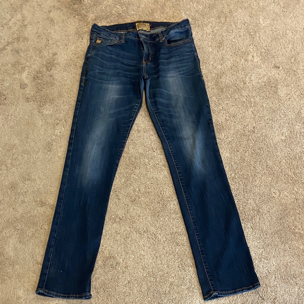 Dear John Women's Dark Blue Straight Leg Jeans